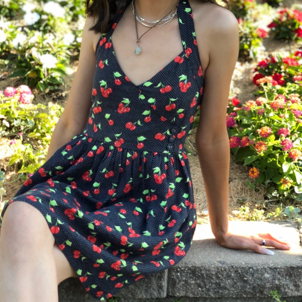 halter top dress